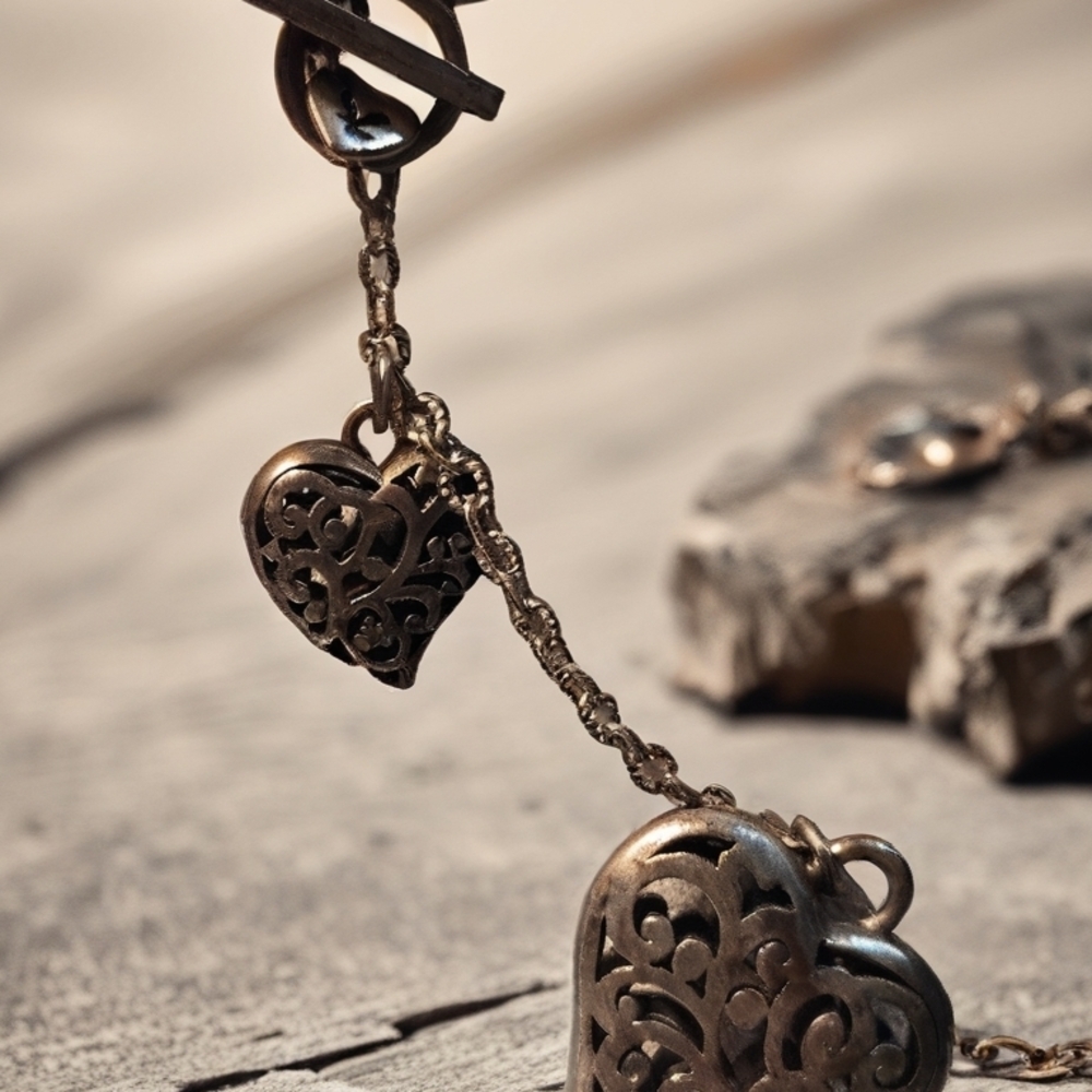 Elegant Heart Pendant Necklace